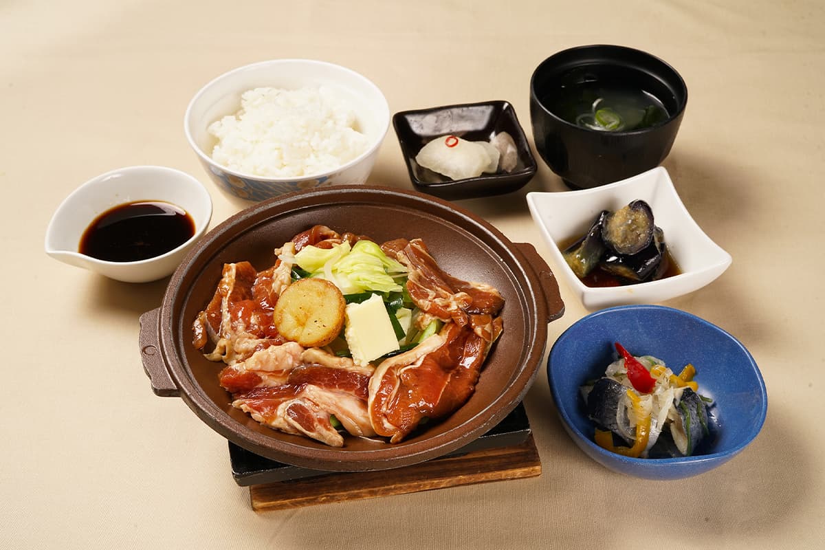 新十津川町のジンギスカン御膳