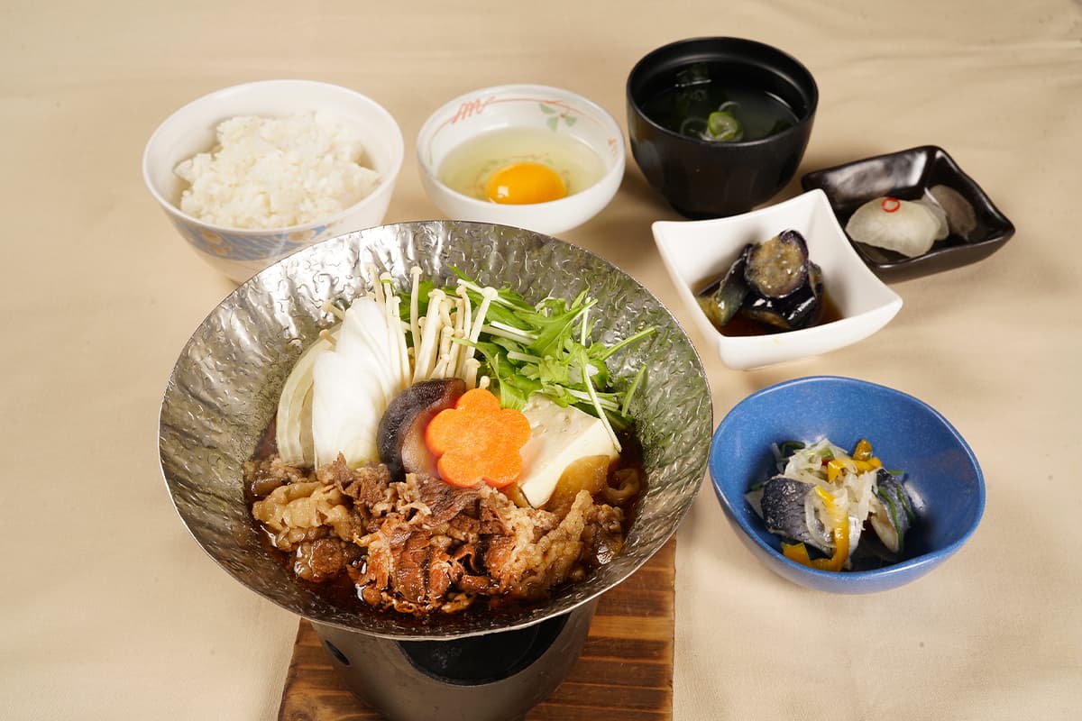 神内和牛あかすき焼き御膳