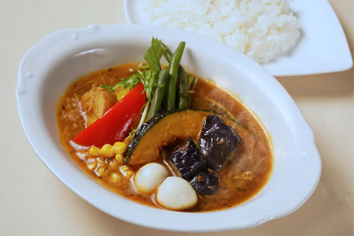 野菜たっぷり北海道スープカレー