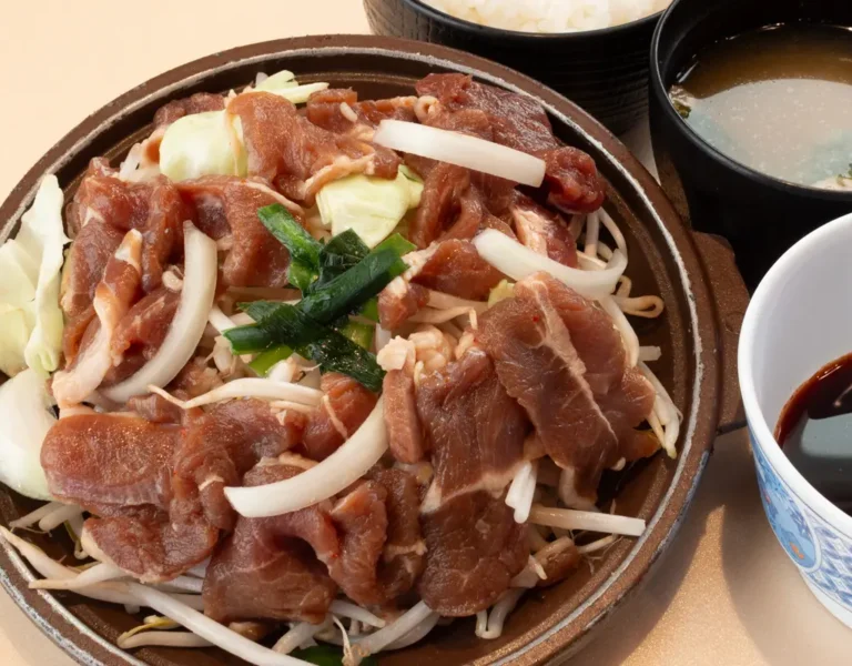 ラムジンギスカン定食