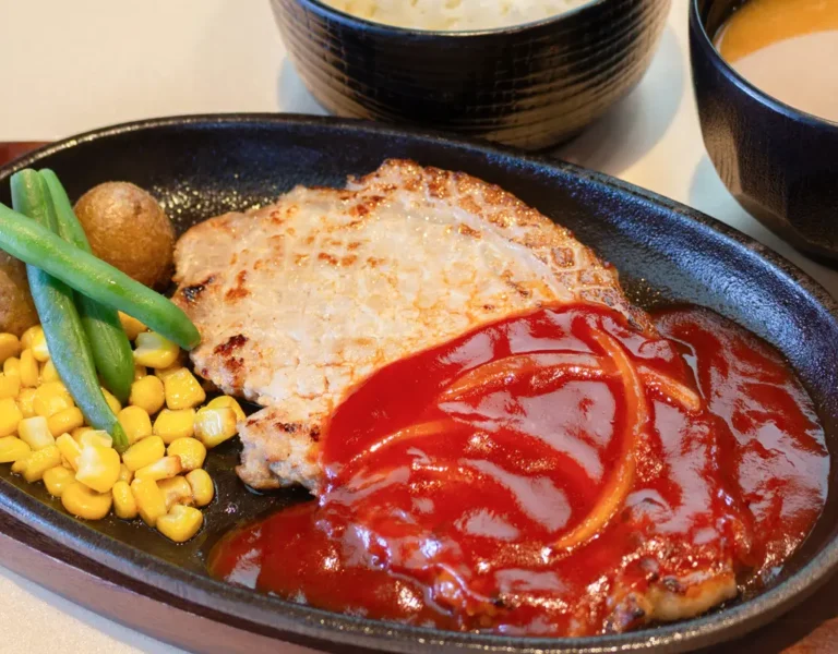 ポークチャップ定食