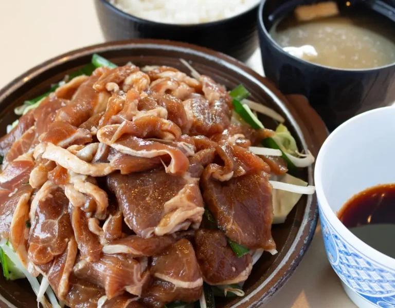 ラムジンギスカン定食