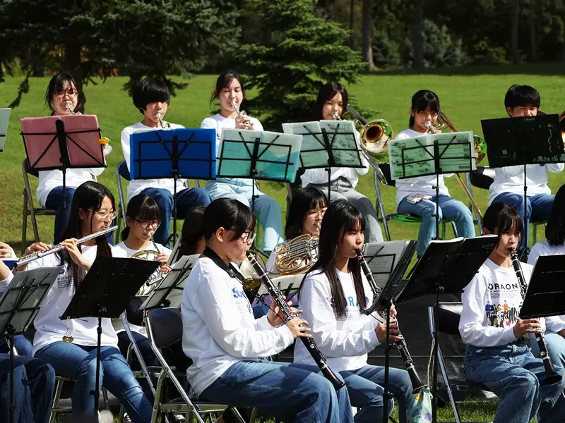 砂中吹奏楽ステージ