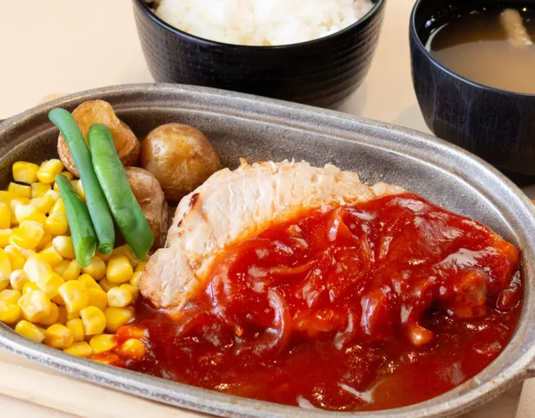 砂川ポークチャップ定食